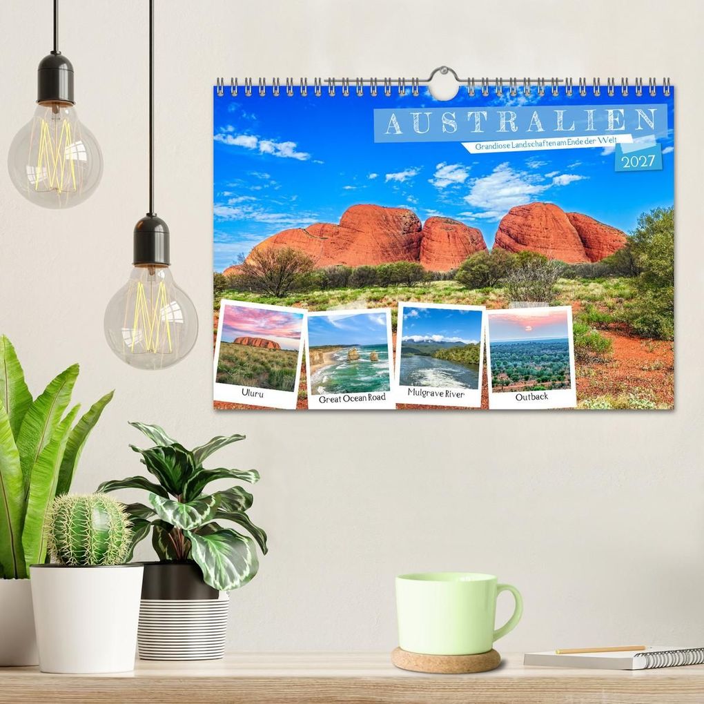 Weitere Ansicht: Australien - Grandiose Landschaften am Ende der Welt (Wandkalender 2027 DIN A4 quer), CALVENDO Monatskalender | Dieter Meyer, Calvendo