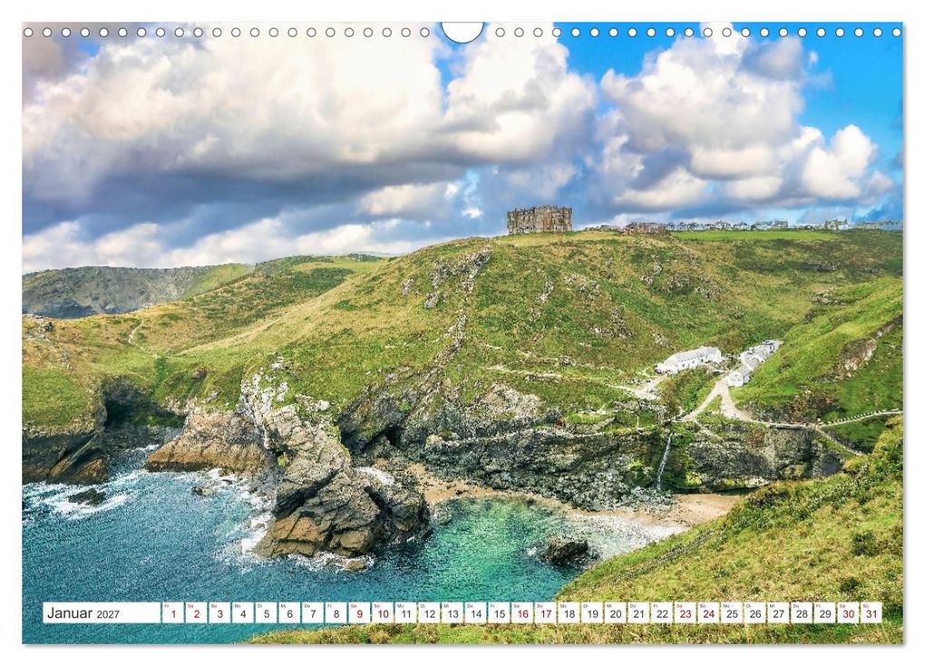 Weitere Ansicht: Cornwall - Malerische Landschaften mit grandiosen Küsten (Wandkalender 2027 DIN A3 quer), CALVENDO Monatskalender | Dieter Meyer, Calvendo