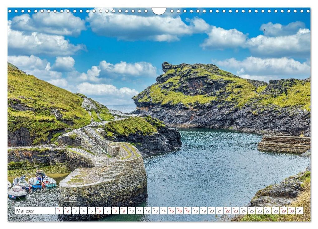Weitere Ansicht: Cornwall - Malerische Landschaften mit grandiosen Küsten (Wandkalender 2027 DIN A3 quer), CALVENDO Monatskalender | Dieter Meyer, Calvendo