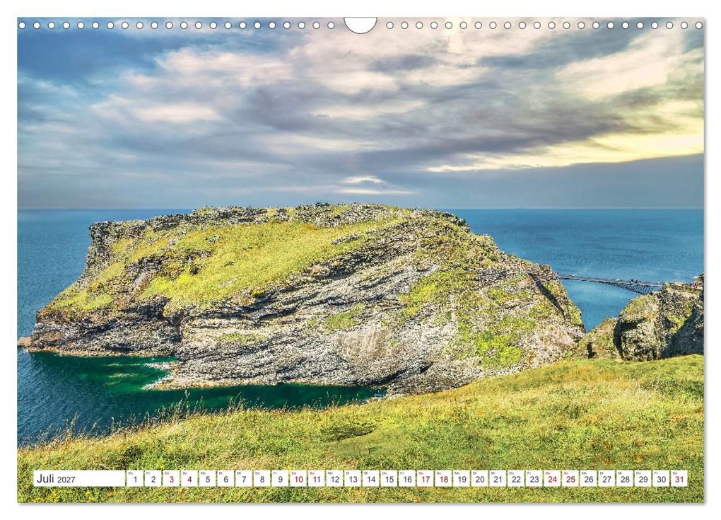 Weitere Ansicht: Cornwall - Malerische Landschaften mit grandiosen Küsten (Wandkalender 2027 DIN A3 quer), CALVENDO Monatskalender | Dieter Meyer, Calvendo