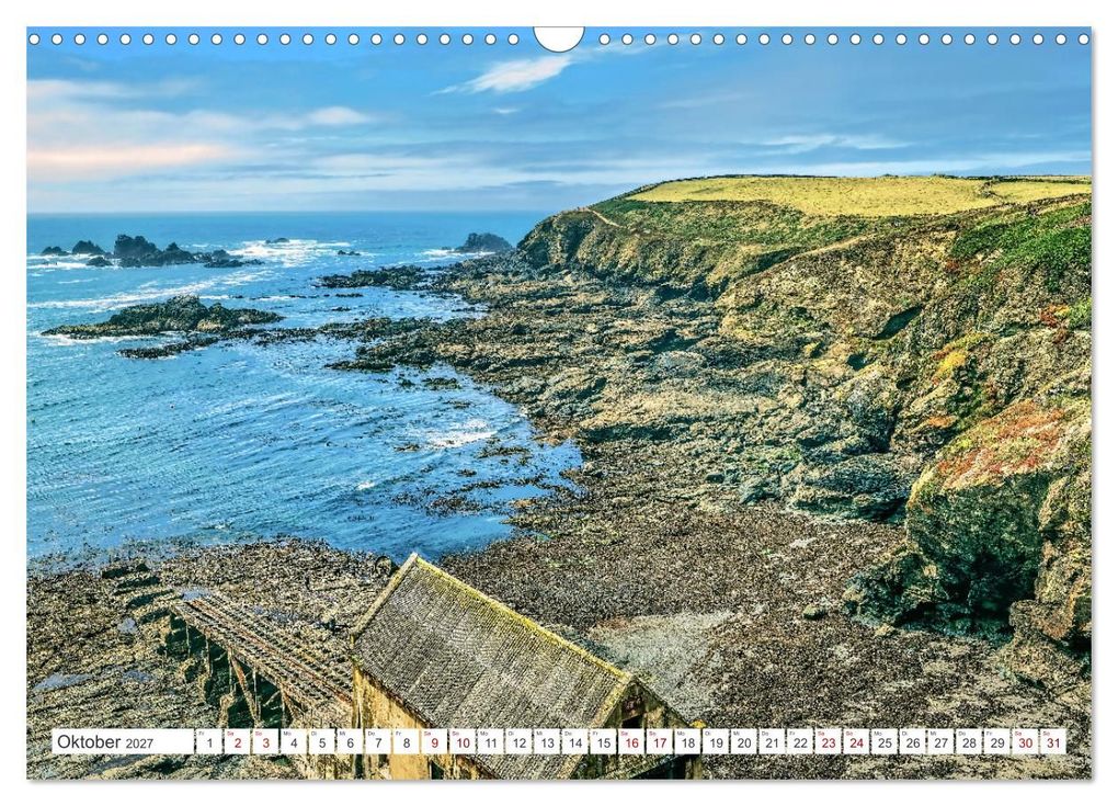 Weitere Ansicht: Cornwall - Malerische Landschaften mit grandiosen Küsten (Wandkalender 2027 DIN A3 quer), CALVENDO Monatskalender | Dieter Meyer, Calvendo