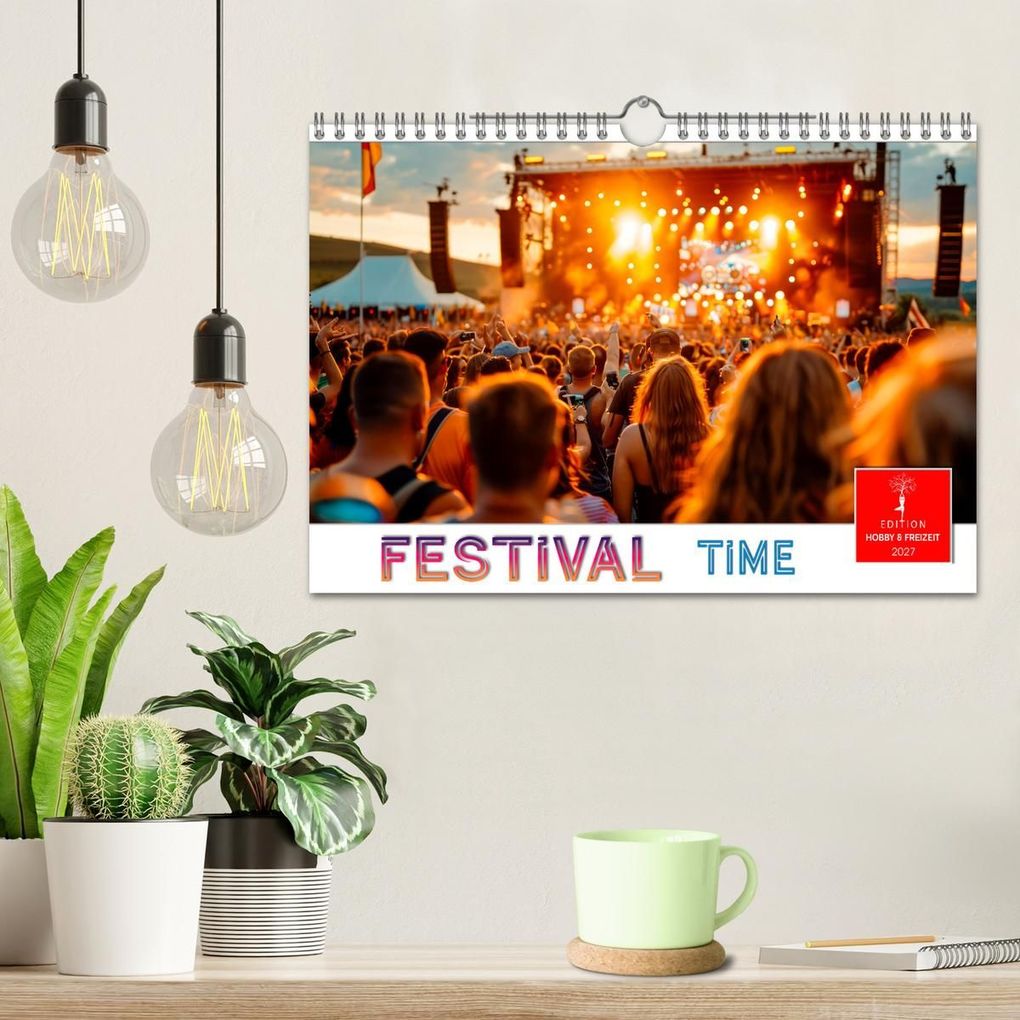 Weitere Ansicht: Festival Time (Wandkalender 2027 DIN A4 quer), CALVENDO Monatskalender | Peter Roder, Calvendo