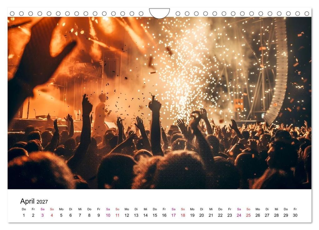 Weitere Ansicht: Festival Time (Wandkalender 2027 DIN A4 quer), CALVENDO Monatskalender | Peter Roder, Calvendo