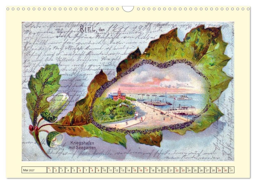 Weitere Ansicht: Gruß aus Kiel (Wandkalender 2027 DIN A3 quer), CALVENDO Monatskalender | Henning von Löwis of Menar, Calvendo