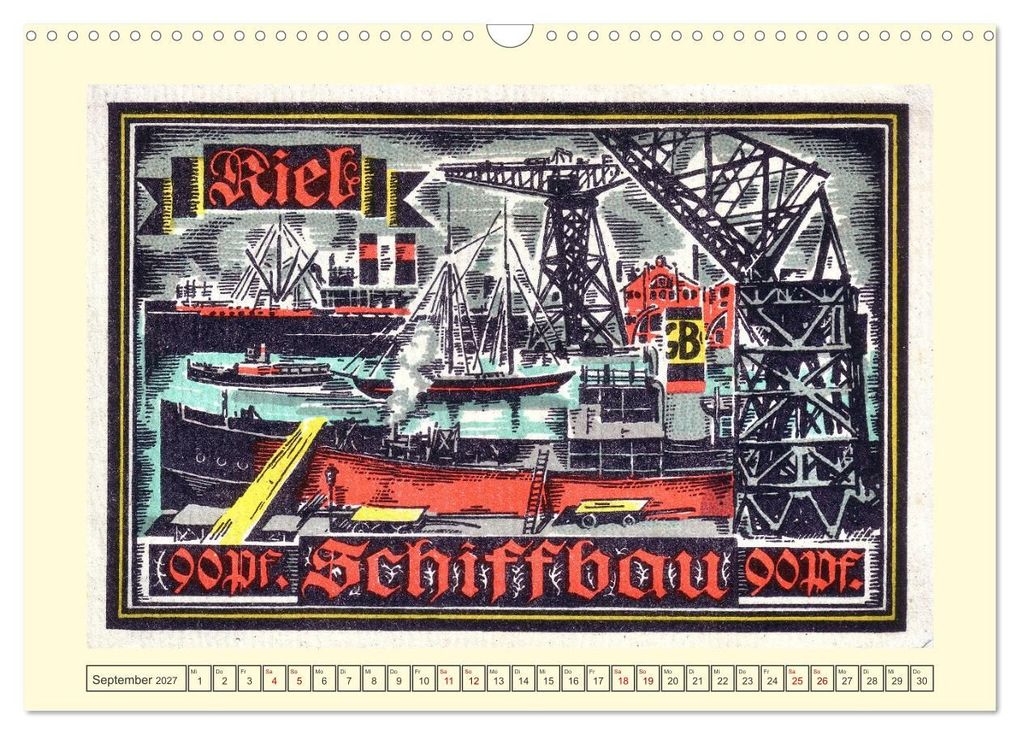 Weitere Ansicht: Gruß aus Kiel (Wandkalender 2027 DIN A3 quer), CALVENDO Monatskalender | Henning von Löwis of Menar, Calvendo