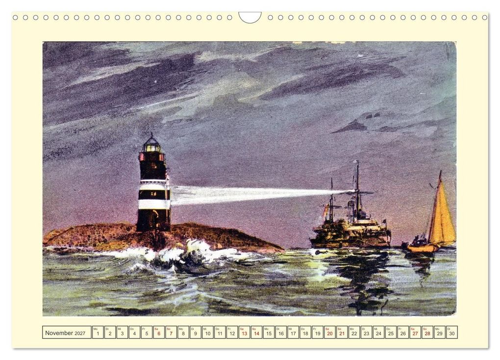 Weitere Ansicht: Gruß aus Kiel (Wandkalender 2027 DIN A3 quer), CALVENDO Monatskalender | Henning von Löwis of Menar, Calvendo
