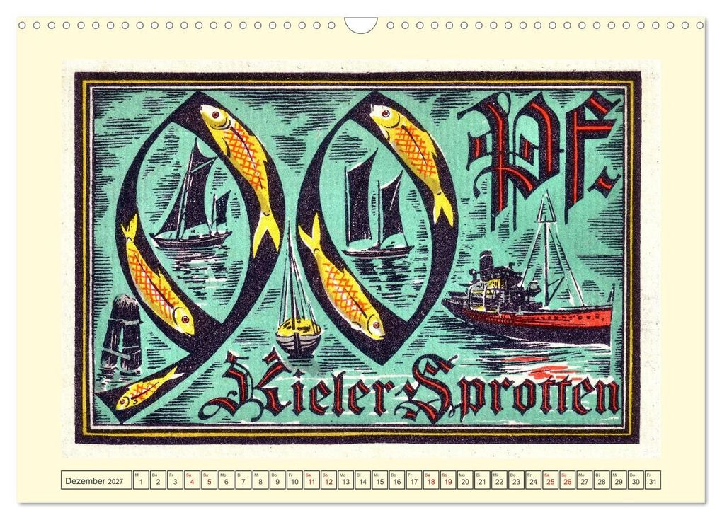 Weitere Ansicht: Gruß aus Kiel (Wandkalender 2027 DIN A3 quer), CALVENDO Monatskalender | Henning von Löwis of Menar, Calvendo