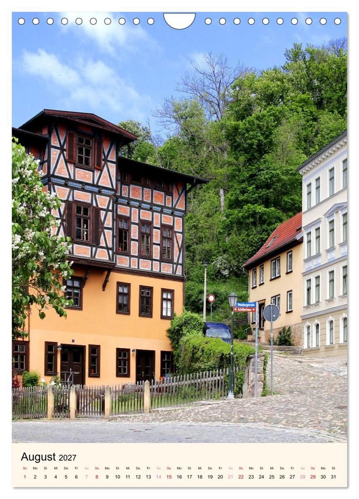 Weitere Ansicht: Rudolstadt - Ein Spaziergang (Wandkalender 2027 DIN A4 hoch), CALVENDO Monatskalender | Gisela Kruse, Calvendo