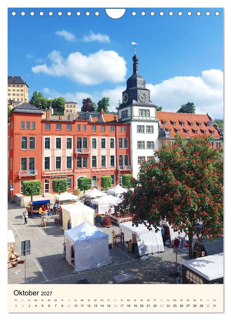 Weitere Ansicht: Rudolstadt - Ein Spaziergang (Wandkalender 2027 DIN A4 hoch), CALVENDO Monatskalender | Gisela Kruse, Calvendo