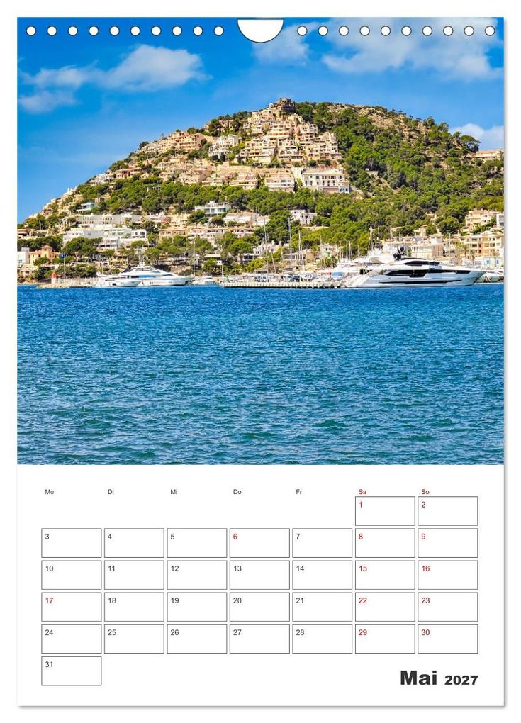 Weitere Ansicht: Mallorca - Traumhafte Insel auf der Sonnenseite (Wandkalender 2027 DIN A4 hoch), CALVENDO Monatskalender | Dieter Meyer, Calvendo