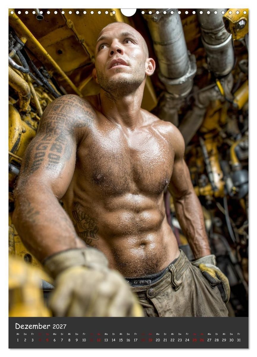 Weitere Ansicht: Schrauberträume - Sexy Männer zwischen Motoren und Öl (Wandkalender 2027 DIN A3 hoch), CALVENDO Monatskalender | MB Fotografie, Calvendo