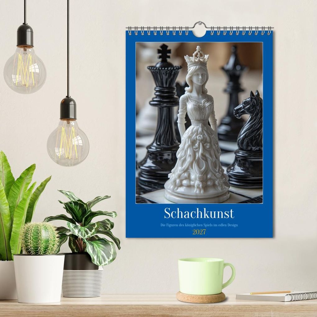 Weitere Ansicht: Schachkunst (Wandkalender 2027 DIN A4 hoch), CALVENDO Monatskalender | Kerstin Waurick, Calvendo