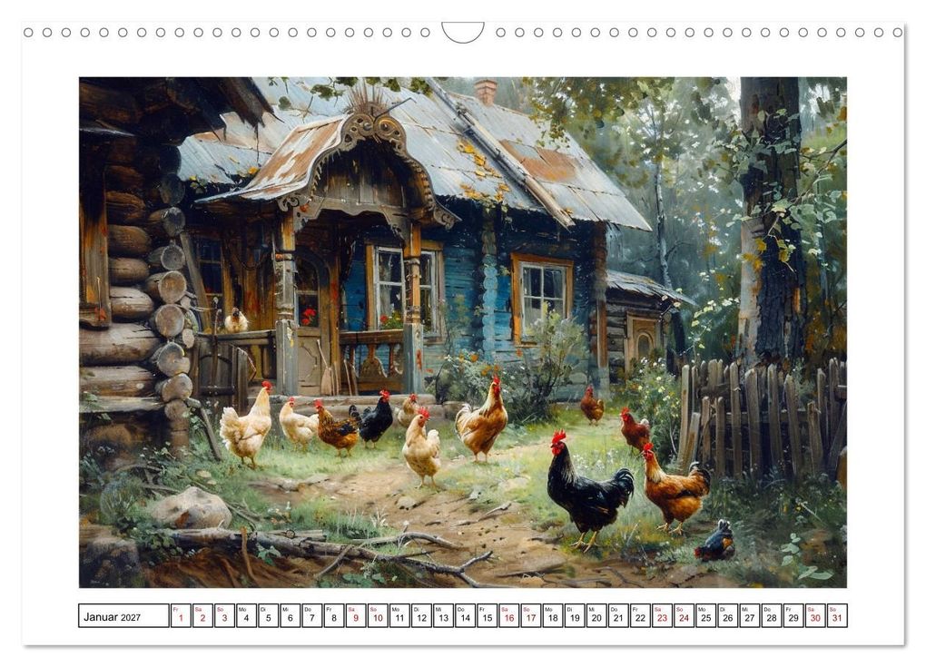 Weitere Ansicht: Reise mit der ostslawischen Seele (Wandkalender 2027 DIN A3 quer), CALVENDO Monatskalender | Kerstin Waurick, Calvendo