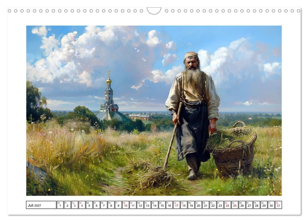 Weitere Ansicht: Reise mit der ostslawischen Seele (Wandkalender 2027 DIN A3 quer), CALVENDO Monatskalender | Kerstin Waurick, Calvendo