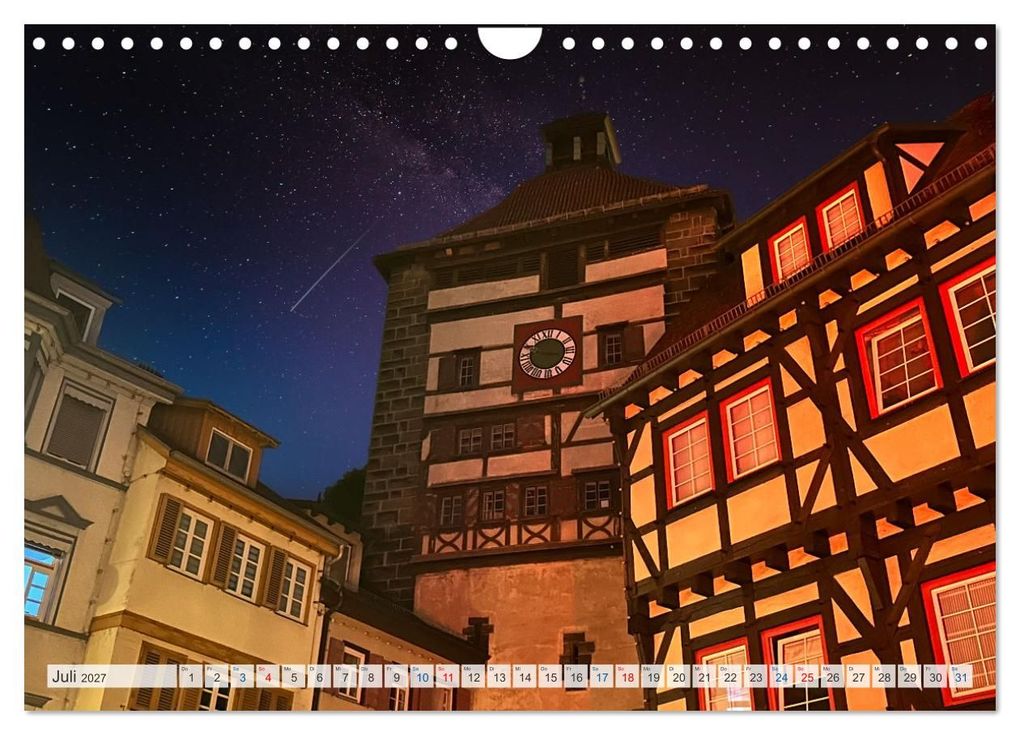 Weitere Ansicht: Esslingen zwischen Tag und Nacht (Wandkalender 2027 DIN A4 quer), CALVENDO Monatskalender | Klaus-Peter Huschka, Calvendo
