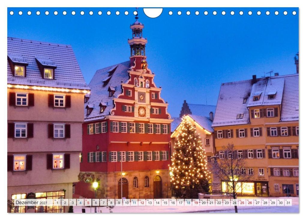 Weitere Ansicht: Esslingen zwischen Tag und Nacht (Wandkalender 2027 DIN A4 quer), CALVENDO Monatskalender | Klaus-Peter Huschka, Calvendo