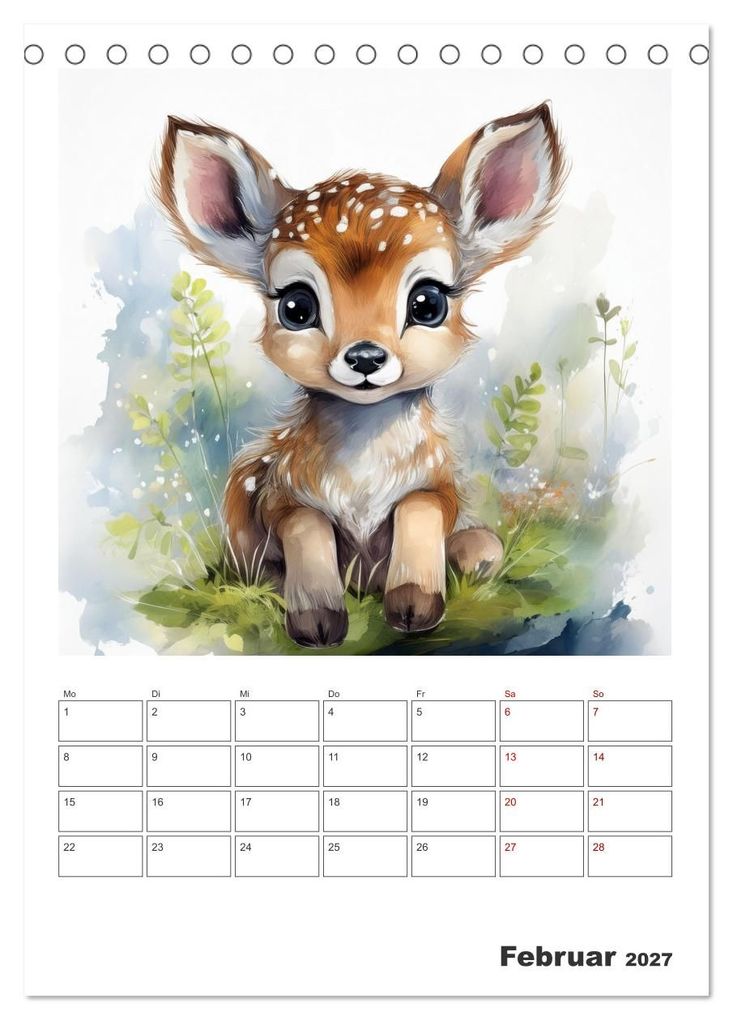 Weitere Ansicht: Esel Elsa und ihre Freunde - Mein tierischer Terminkalender (Tischkalender 2027 DIN A5 hoch), CALVENDO Monatskalender | Stephanie Kohrt, Calvendo