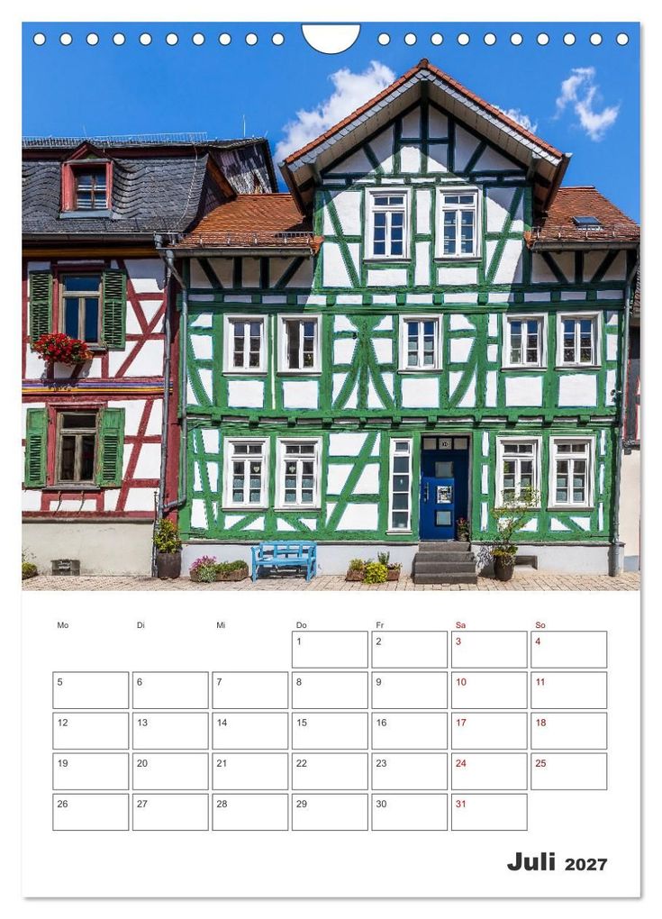 Weitere Ansicht: Idstein - Fachwerktraum im Herzen des Taunus (Wandkalender 2027 DIN A4 hoch), CALVENDO Monatskalender | Dieter Meyer, Calvendo
