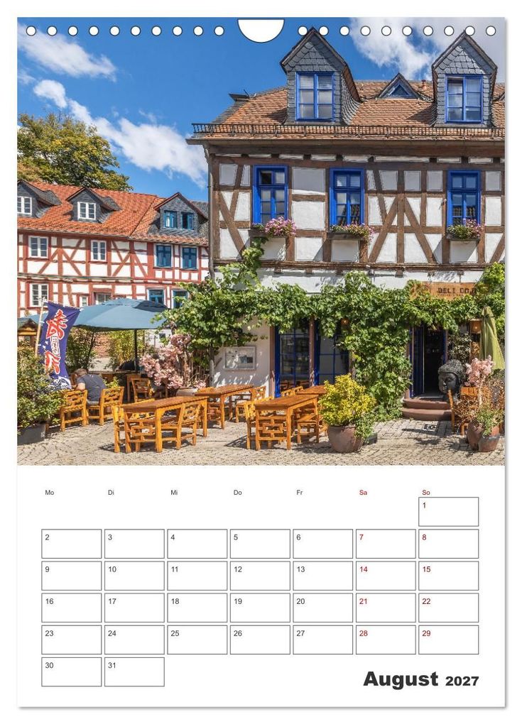 Weitere Ansicht: Idstein - Fachwerktraum im Herzen des Taunus (Wandkalender 2027 DIN A4 hoch), CALVENDO Monatskalender | Dieter Meyer, Calvendo
