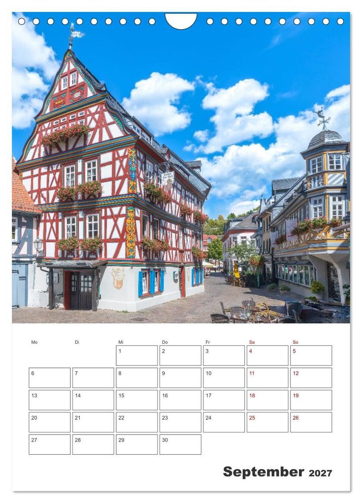Weitere Ansicht: Idstein - Fachwerktraum im Herzen des Taunus (Wandkalender 2027 DIN A4 hoch), CALVENDO Monatskalender | Dieter Meyer, Calvendo