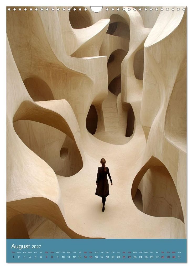 Weitere Ansicht: Paths like Escher (Wall Calendar 2027 DIN A3 portrait), CALVENDO 12 Month Wall Calendar | Kerstin Waurick, Calvendo