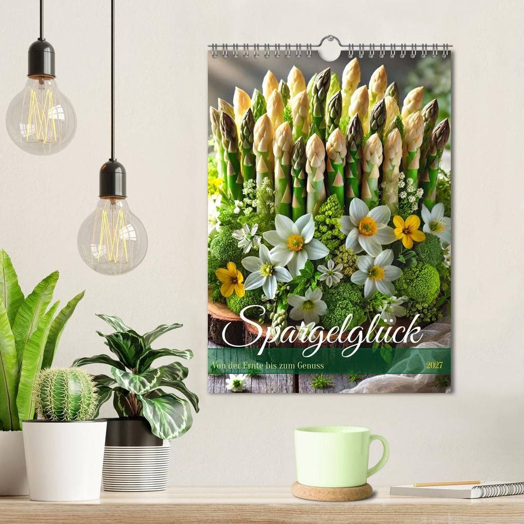 Weitere Ansicht: Spargelglück - von der Ernte bis zum Genuss (Wandkalender 2027 DIN A4 hoch), CALVENDO Monatskalender | Claudia Schimmack, Calvendo