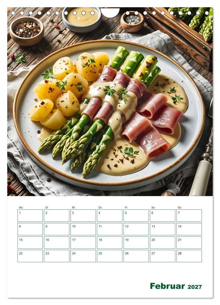 Weitere Ansicht: Spargelglück - von der Ernte bis zum Genuss (Wandkalender 2027 DIN A4 hoch), CALVENDO Monatskalender | Claudia Schimmack, Calvendo