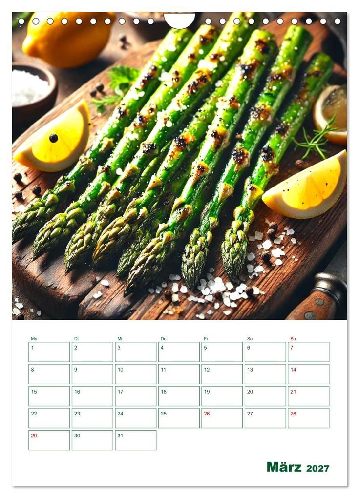Weitere Ansicht: Spargelglück - von der Ernte bis zum Genuss (Wandkalender 2027 DIN A4 hoch), CALVENDO Monatskalender | Claudia Schimmack, Calvendo