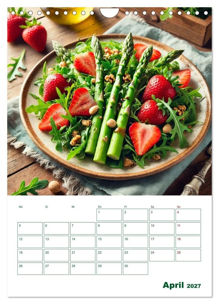 Weitere Ansicht: Spargelglück - von der Ernte bis zum Genuss (Wandkalender 2027 DIN A4 hoch), CALVENDO Monatskalender | Claudia Schimmack, Calvendo