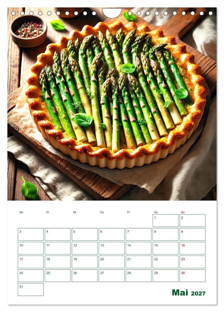 Weitere Ansicht: Spargelglück - von der Ernte bis zum Genuss (Wandkalender 2027 DIN A4 hoch), CALVENDO Monatskalender | Claudia Schimmack, Calvendo