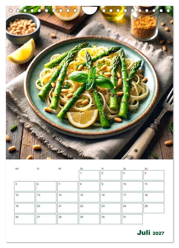 Weitere Ansicht: Spargelglück - von der Ernte bis zum Genuss (Wandkalender 2027 DIN A4 hoch), CALVENDO Monatskalender | Claudia Schimmack, Calvendo