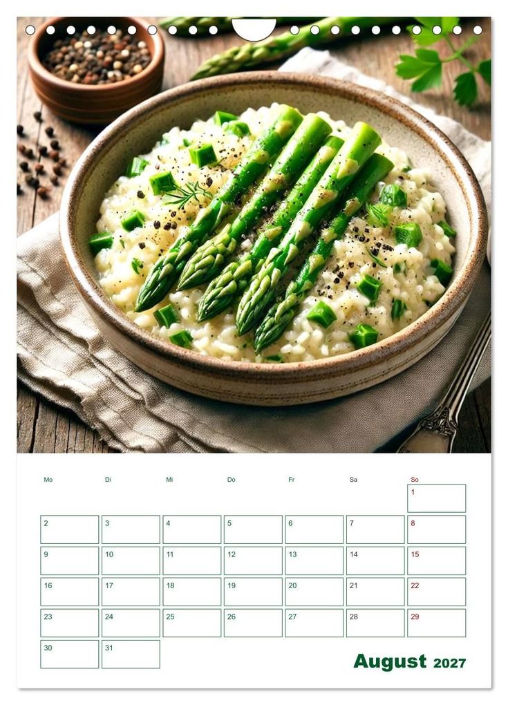 Weitere Ansicht: Spargelglück - von der Ernte bis zum Genuss (Wandkalender 2027 DIN A4 hoch), CALVENDO Monatskalender | Claudia Schimmack, Calvendo