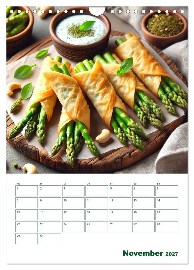 Weitere Ansicht: Spargelglück - von der Ernte bis zum Genuss (Wandkalender 2027 DIN A4 hoch), CALVENDO Monatskalender | Claudia Schimmack, Calvendo