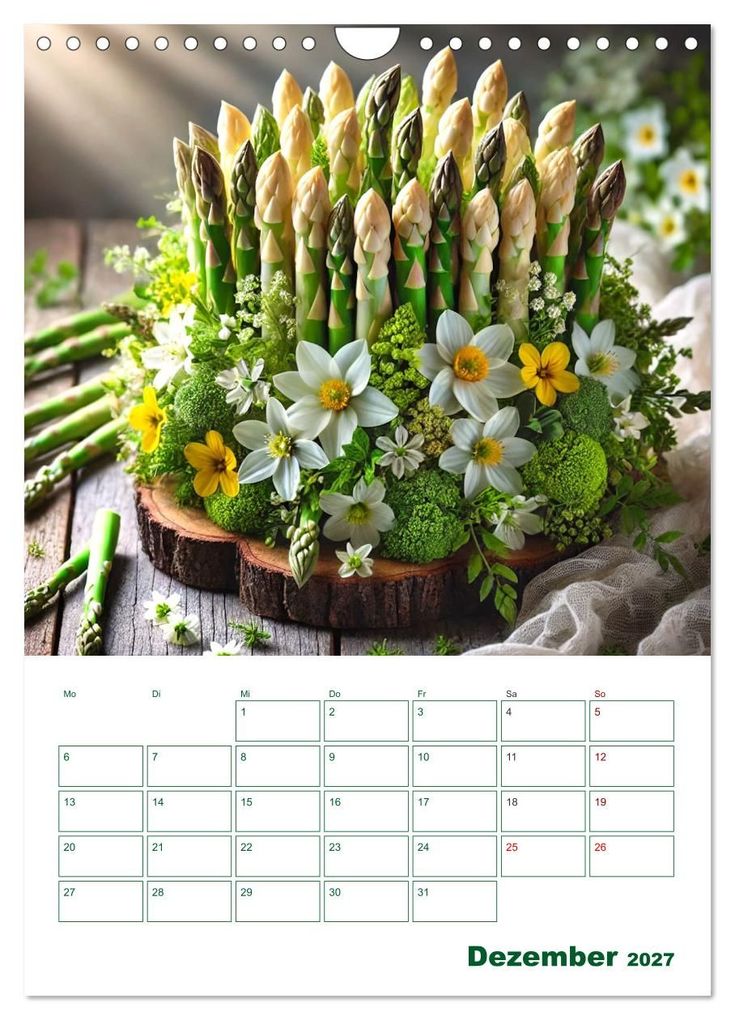 Weitere Ansicht: Spargelglück - von der Ernte bis zum Genuss (Wandkalender 2027 DIN A4 hoch), CALVENDO Monatskalender | Claudia Schimmack, Calvendo