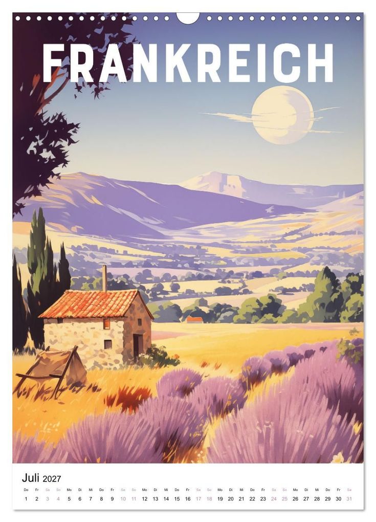 Weitere Ansicht: Reise in die 50er Jahre. Vintage Travel Poster. (Wandkalender 2027 DIN A3 hoch), CALVENDO Monatskalender | Petra Zarre, Calvendo