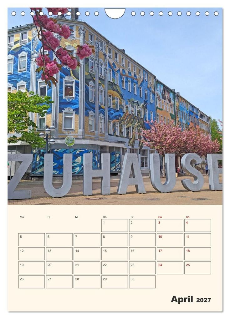 Weitere Ansicht: Chemnitz Kulturhauptstadt Terminplaner (Wandkalender 2027 DIN A4 hoch), CALVENDO Monatskalender | Denise Graupner, Calvendo
