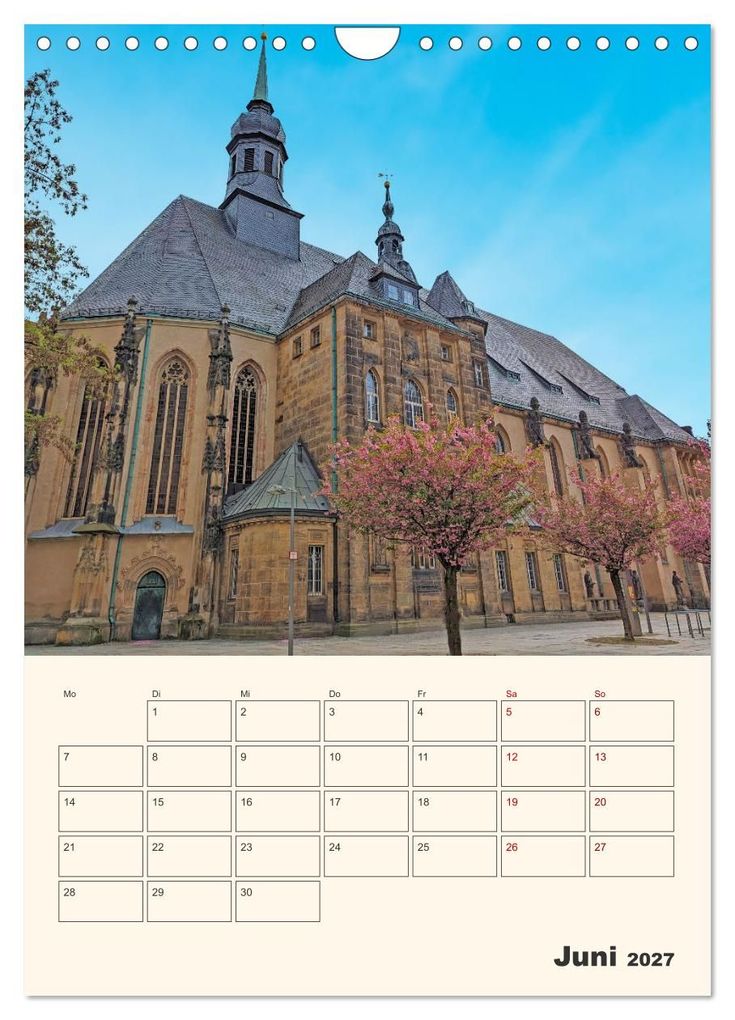 Weitere Ansicht: Chemnitz Kulturhauptstadt Terminplaner (Wandkalender 2027 DIN A4 hoch), CALVENDO Monatskalender | Denise Graupner, Calvendo