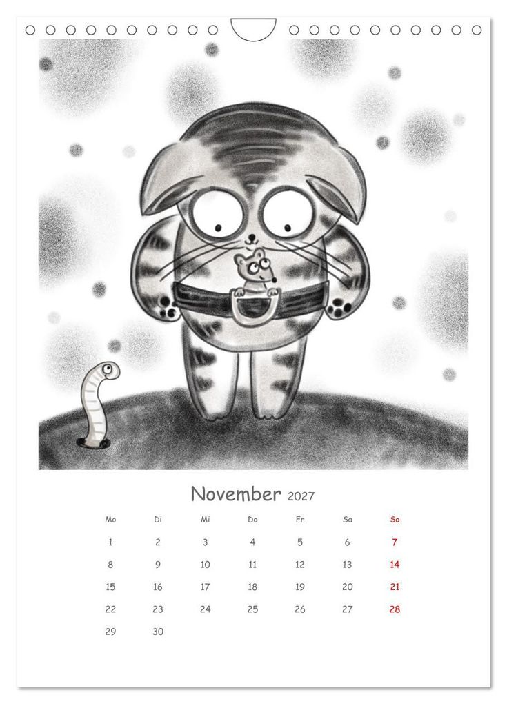 Weitere Ansicht: LEOPOLD DER DRITTE - Ein unglaublich liebenswerter Kater (Wandkalender 2027 DIN A4 hoch), CALVENDO Monatskalender | Danja Krampikowski, Calvendo