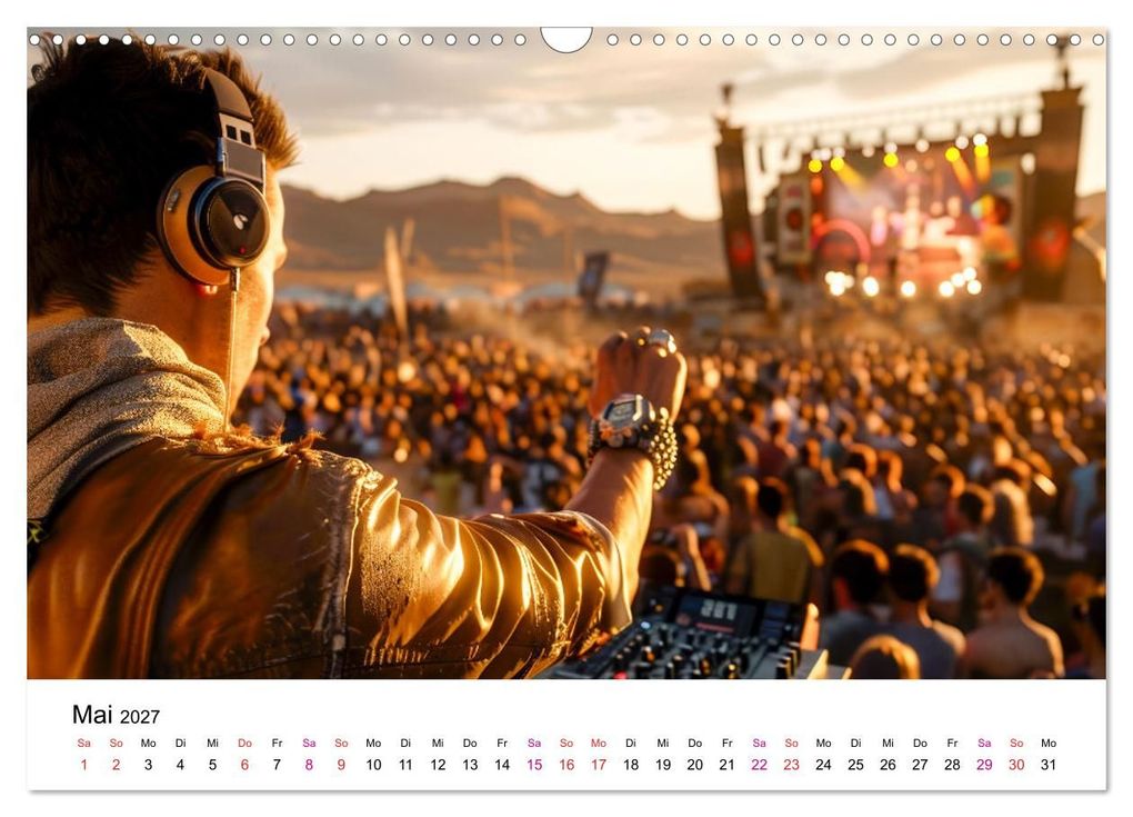 Weitere Ansicht: Festival Time (Wandkalender 2027 DIN A3 quer), CALVENDO Monatskalender | Peter Roder, Calvendo