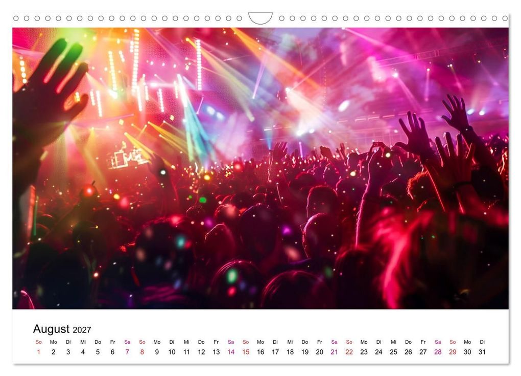 Weitere Ansicht: Festival Time (Wandkalender 2027 DIN A3 quer), CALVENDO Monatskalender | Peter Roder, Calvendo