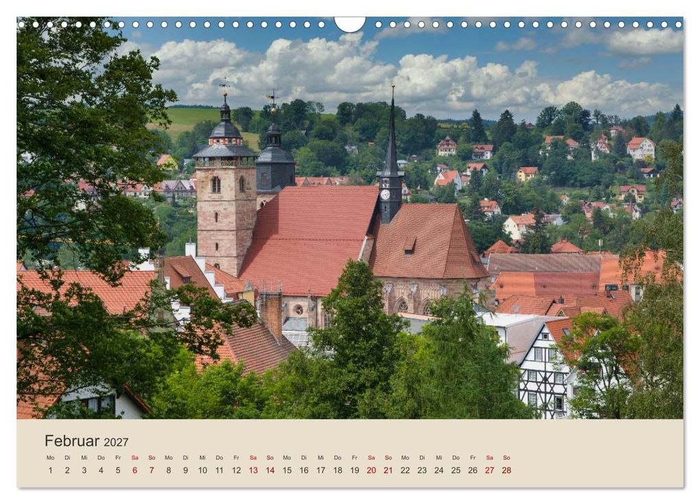 Weitere Ansicht: Sommer in Schmalkalden (Wandkalender 2027 DIN A3 quer), CALVENDO Monatskalender | Tanja Voigt, Calvendo