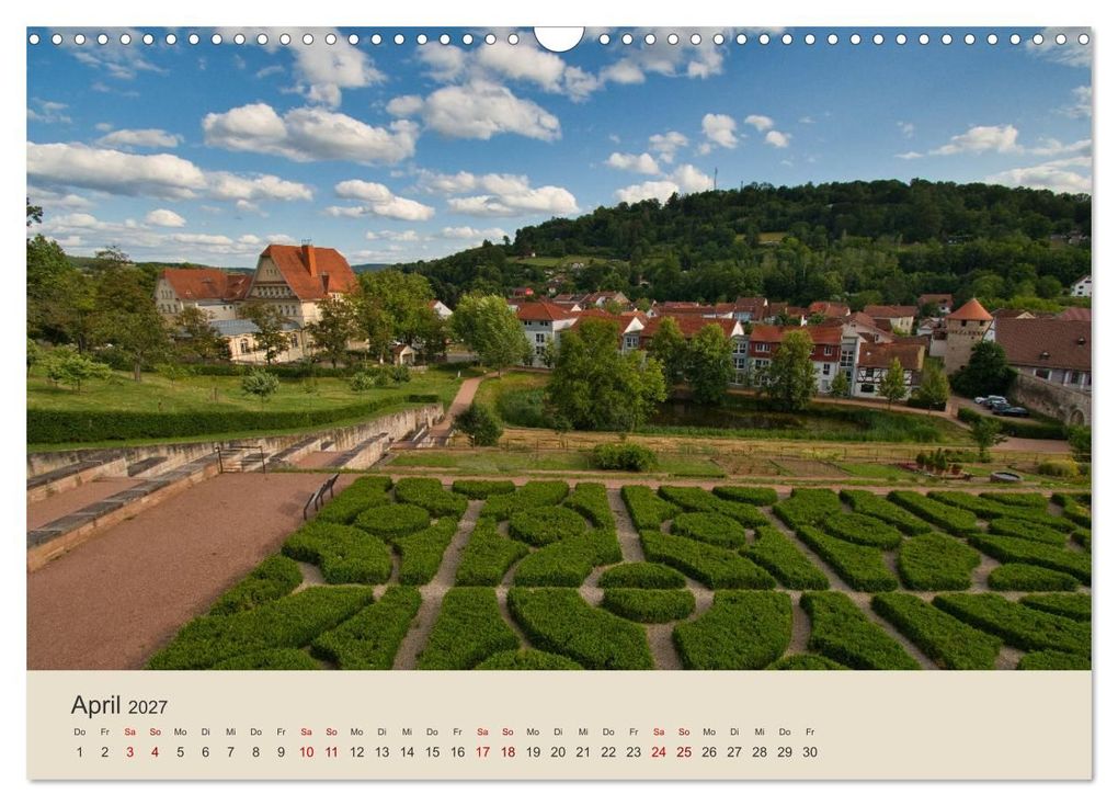 Weitere Ansicht: Sommer in Schmalkalden (Wandkalender 2027 DIN A3 quer), CALVENDO Monatskalender | Tanja Voigt, Calvendo