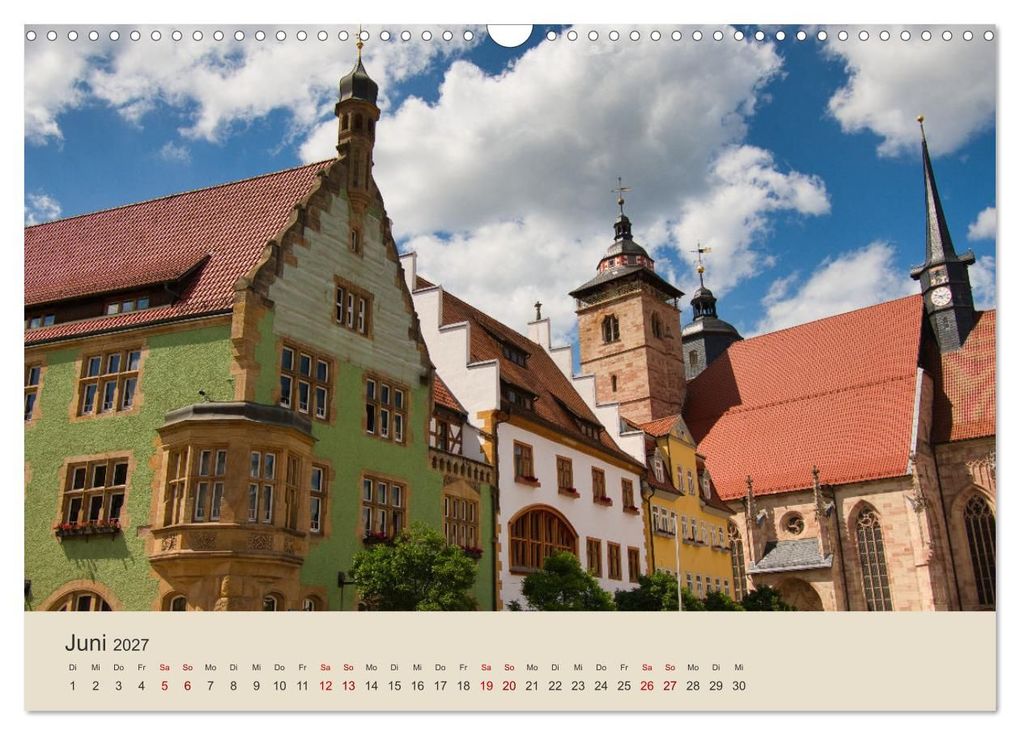 Weitere Ansicht: Sommer in Schmalkalden (Wandkalender 2027 DIN A3 quer), CALVENDO Monatskalender | Tanja Voigt, Calvendo