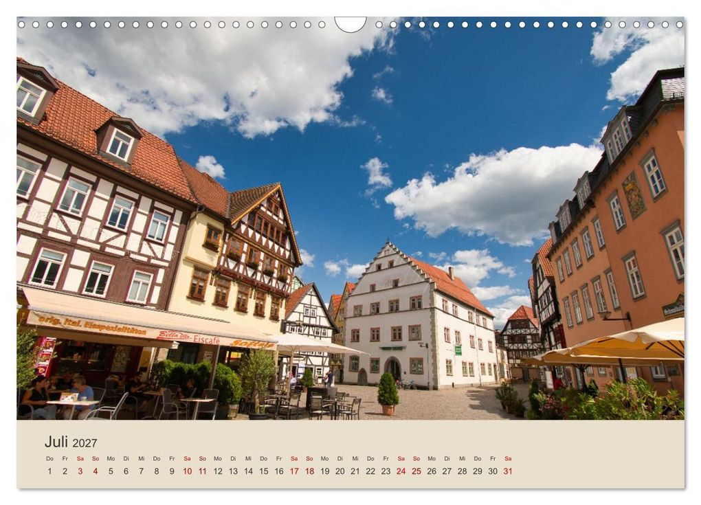 Weitere Ansicht: Sommer in Schmalkalden (Wandkalender 2027 DIN A3 quer), CALVENDO Monatskalender | Tanja Voigt, Calvendo