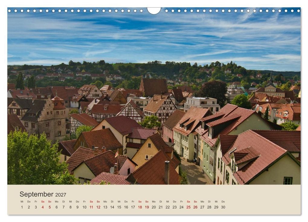 Weitere Ansicht: Sommer in Schmalkalden (Wandkalender 2027 DIN A3 quer), CALVENDO Monatskalender | Tanja Voigt, Calvendo