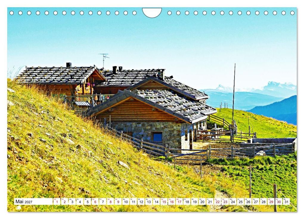 Weitere Ansicht: Almen im Südtiroler Ultental (Wandkalender 2027 DIN A4 quer), CALVENDO Monatskalender | Klaus Scholz, Calvendo