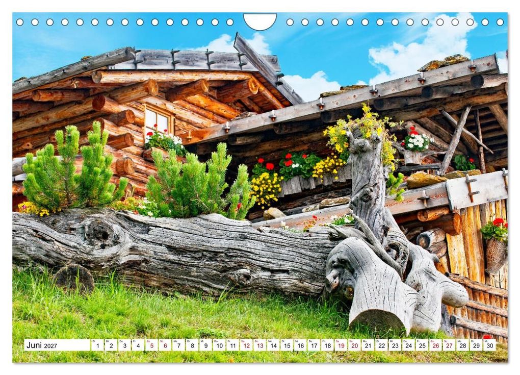 Weitere Ansicht: Almen im Südtiroler Ultental (Wandkalender 2027 DIN A4 quer), CALVENDO Monatskalender | Klaus Scholz, Calvendo