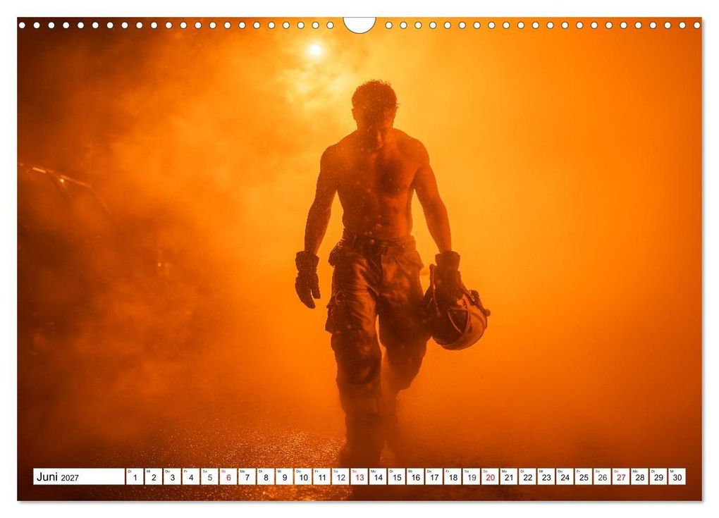 Weitere Ansicht: Feuerwehrmänner - Sexy Körper und heiße Flammen (Wandkalender 2027 DIN A3 quer), CALVENDO Monatskalender | MB Fotografie, Calvendo