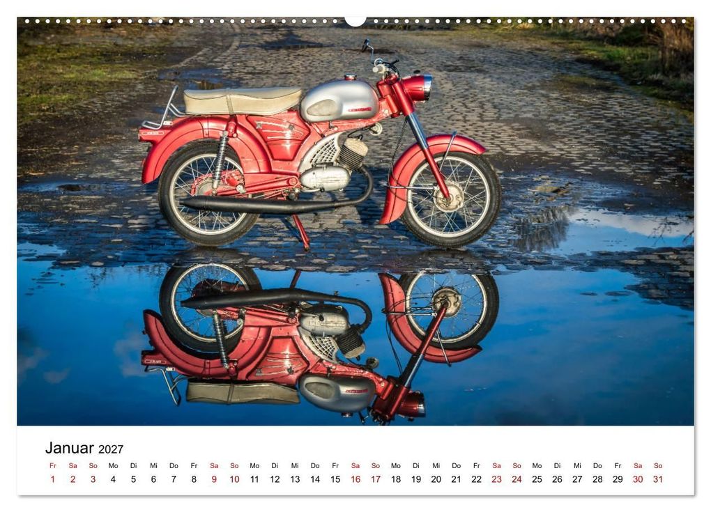 Weitere Ansicht: Zündapp-Träume (Wandkalender 2027 DIN A2 quer), CALVENDO Monatskalender | Frank Kremer & Richard Kiefer, Calvendo