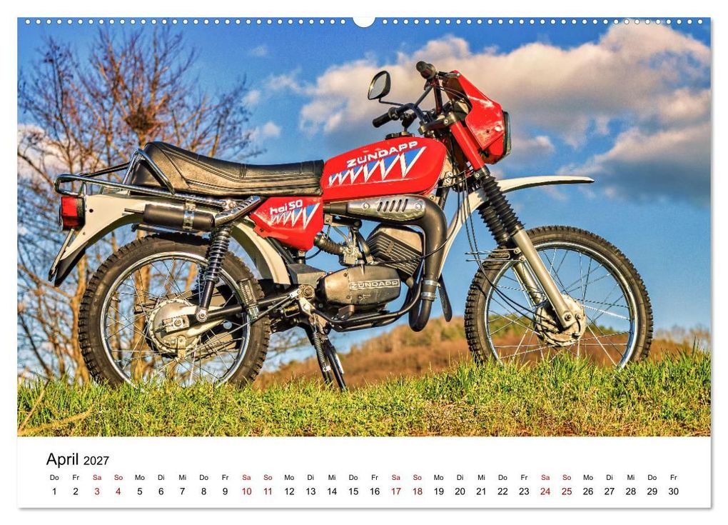Weitere Ansicht: Zündapp-Träume (Wandkalender 2027 DIN A2 quer), CALVENDO Monatskalender | Frank Kremer & Richard Kiefer, Calvendo